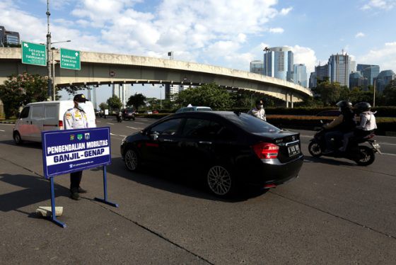 PPKM Dilanjutkan Lagi, Ganjil Genap di Delapan Ruas Jalan Ibu Kota Juga Diperpanjang