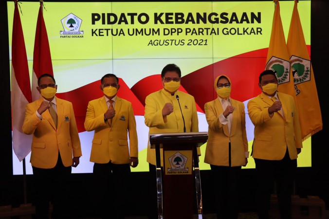 Siapkan 3 Pilar untuk Indonesia Tahun 2045, Airlangga Hartarto Sebut Partai Golkar Mampu Adaptasi