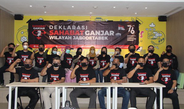 Sahabat Ganjar Deklarasi di Mana-mana, Tensi Politik Mulai Meninggi