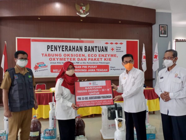 Jawa Tengah Mendapat Gelontoran 40 Tabung Oksigen