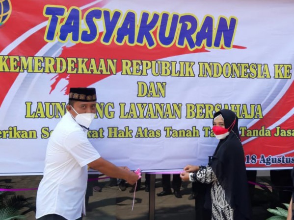 Permudah Pelayanan, BPN Kabupaten Brebes Luncurkan Layanan 'Bersahaja'