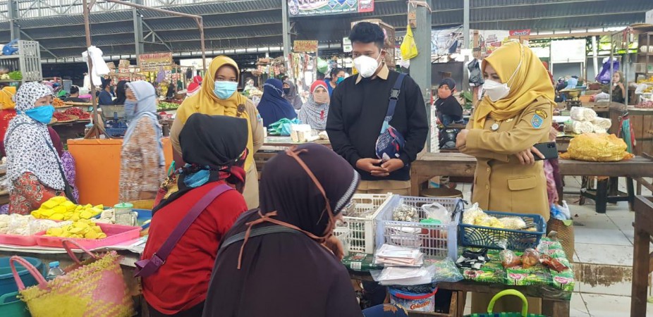 Jumlah Pengunjung Dibatasi 50 Persen, Hanya Satu Pintu Pasar Pepedan yang Dibuka