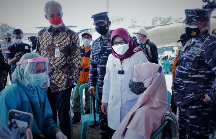 Vaksinasi Dosis I Belum 50 Persen, PPKM di Kabupaten Tegal Naik Lagi ke Level 3