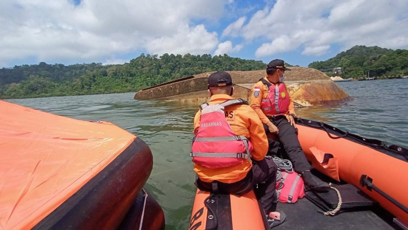 Kapal Pengayoman IV Tenggelam di Nusakambangan dan Terbawa Arus ke Tengah Selat