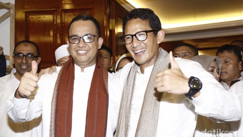 PKS Pede Duetkan Anies Baswedan-Sandiaga Uno, Gerindra Malah Risih