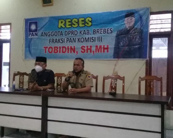 Gelar Reses, Anggota Dewan Brebes Tampung Aspirasi Warga