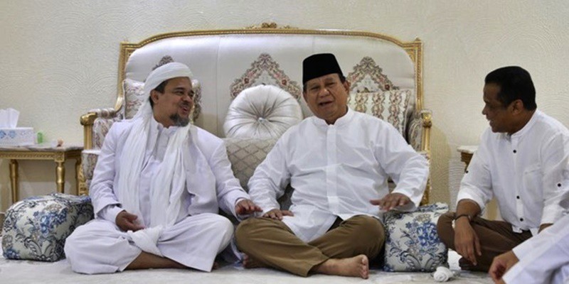 Acuh Tak Acuh pada Habib Rizieq, Pengamat: 15-20 Persen Dukungan Kelompok Islam Puritan Tinggalkan Prabowo