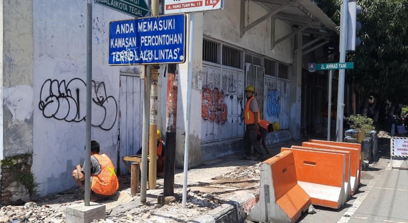 PKL Tegal Laka Laka Akan Dipindah Sementara ke HOS Cokroaminoto dan Setiabudi, Malioboro Tegal Jalan Terus