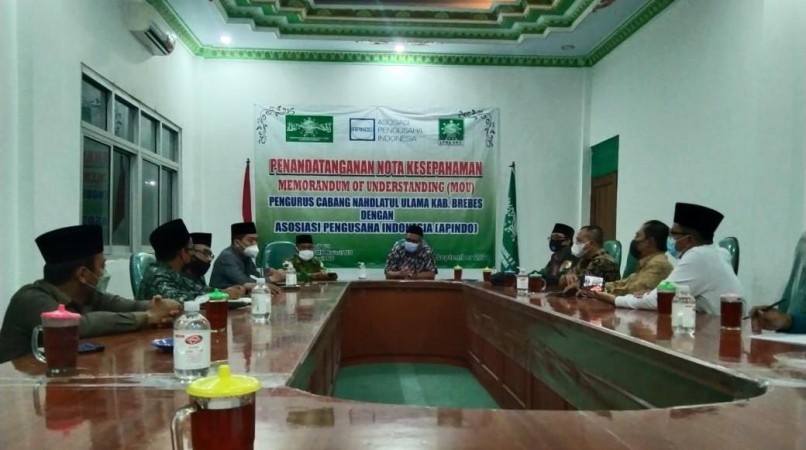 Cegah Radikalisme di Perusahaan, PCNU Brebes Kerja Sama dengan Apindo