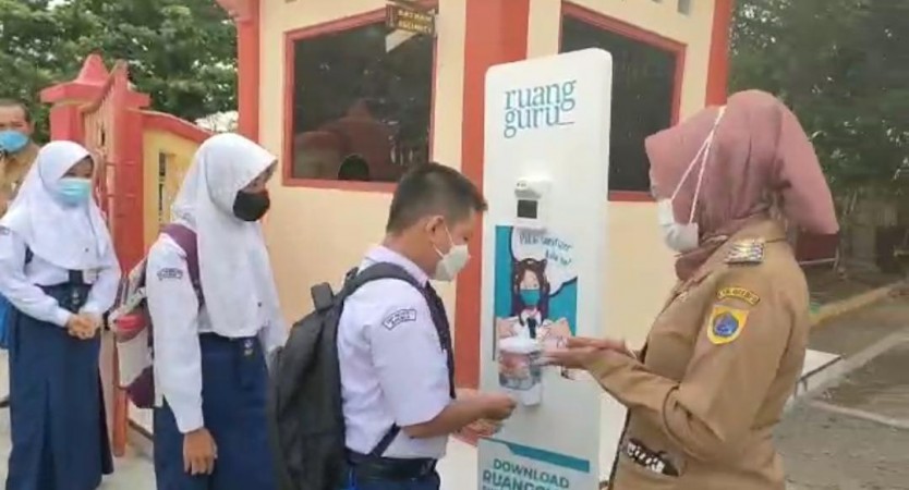 Hari Ini, Sekolah Tingkat TK-SMP di Brebes Lakukan PTMT, Bupati Idza Langsung Monitoring