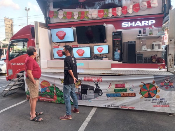Sharp Indonesia Gelar Carafun Roadshow di Kota Tegal, ydBanyak Hadiahnya!