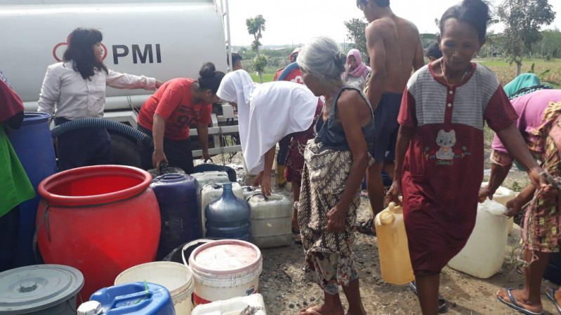 Saluran Ditutup, Ratusan Warga Margajaya yang Konsumsi Air Irigasi Kena Imbas Perbaikan Waduk Cacaban