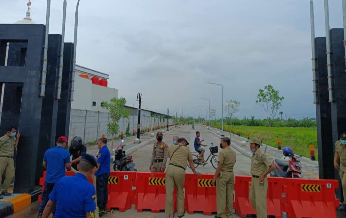 Masih Level 3 PPKM, Taman Gumelem Pemalang Akhirnya Ditutup Sementara