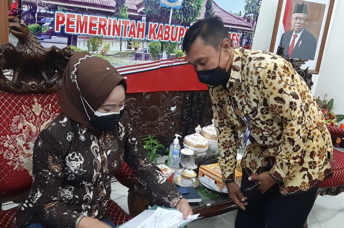 Hingga Awal Oktober, Baru 420.766Warga Brebes yang Tervaksin dari Target Sasaran 1,5 Juta Jiwa