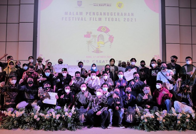 Lewat Aksara, SMA Negeri 1 Kota Tegal Borong Penghargaan Festival Film Tegal 2021