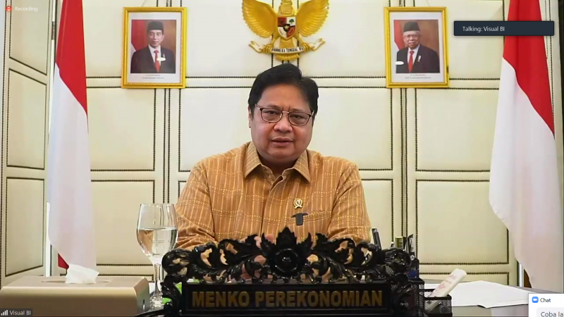 Dorong Penguatan Perekonomian, Satgas P2DD Dibentuk, Menko Airlangga: Beranggotakan Pimpinan dari Delapan Keme