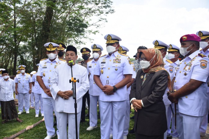 Kepala Staf TNI AL Pimpin Ziarah TMP Bumi Wana Samudra Kalibakung