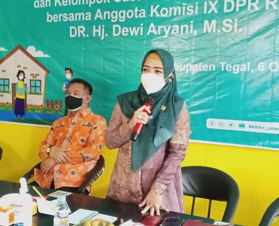 Dewi Aryani Dorong Pemkab Tegal Kejar Deadline Updating Data DTKS