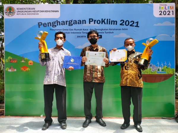 Borong Penghargaan Proklim 2021 dari KLHK, Jawa Tengah Bawa Isu Perubahan Iklim