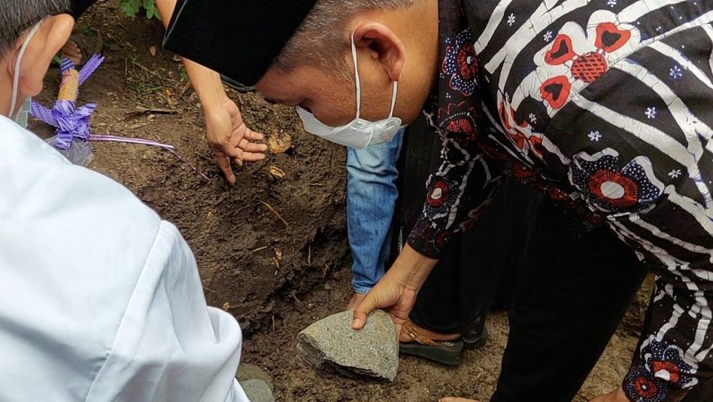 Wabup Narjo Dukung Pembangunan Ponpes Nurul Muslim Cibuniwangi