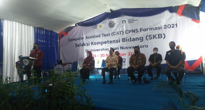 Ratusan Peserta CPNS Ikut Tes SKB