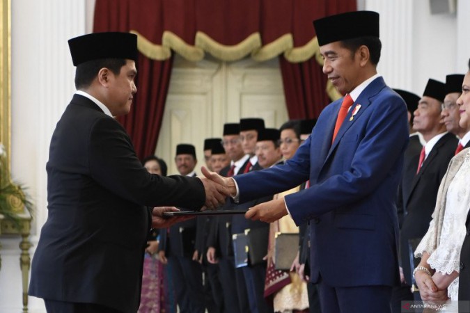 Erick Thohir dan Dua Menteri Lainnya Diisukan Diganti, Reshuffle Disebut Akan Dilakukan Rabu Pon