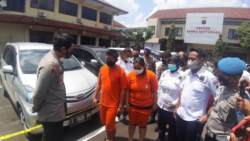 Gadaikan 13 Mobil Rental di Lima Lokasi, Pasangan Suami-Istri Ditangkap Polisi di Brebes