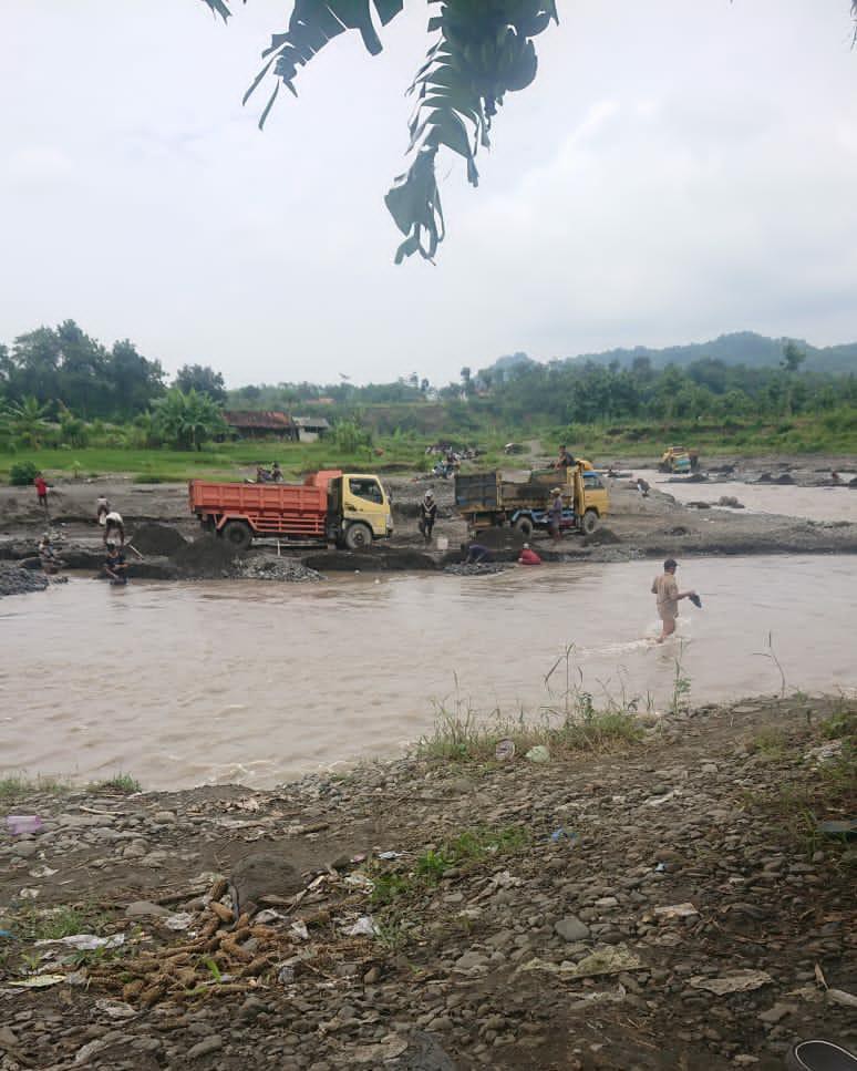 Menjadi Salah Satu Penyebab Jembatan Rusak, Penambang Pasir Liar Bakal Ditindak Tegas