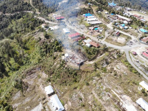 Semakin Brutal, Teroris KKB Papua Kembali Bakar Rumah Warga di Intan Jaya