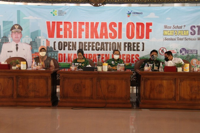 Verifikasi ODF, Pemkab Brebes Siap Menjadi Daerah STBM