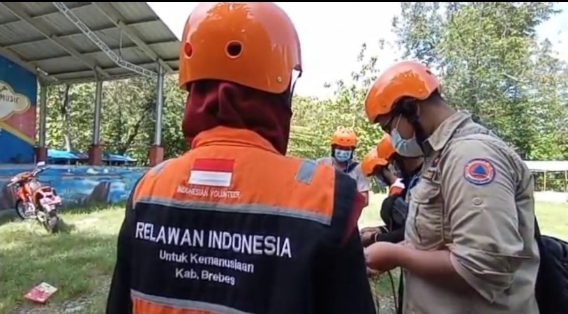 Masuk Musim Penghujan, BPBD Brebes Latih Relawan Kaji Kebutuhan Pascabencana