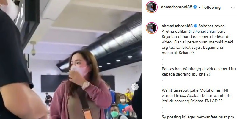 Akui Khilaf, Wanita Pengumpat Ibunda Arteria Minta Maaf: Saya Masih Sakit