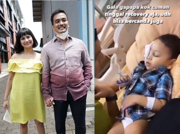 Adik Bibi Posting Anak Vanessa Angel Diperban dan Diinfus, Fuji: Udah Bisa Bercanda