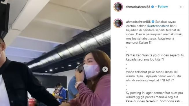 Wanita Muda Memaki Ibu Arteria Dahlan di Bandara, Gus Umar: Jutaan Orang Menonton saat Anda Maki-maki Prof Emi