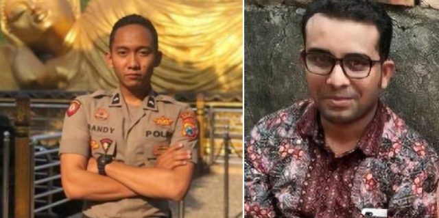 Viral! Foto Bripda Randy Disandingkan dengan Dosen yang Diduga Gencot Tiga Mahasiswi Unsri