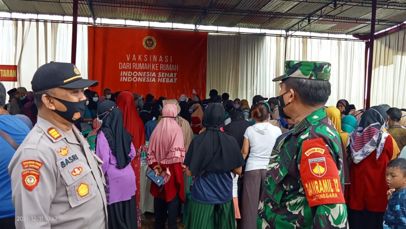 Gandeng Dinkes, Vaksinasi BIN Sasar Wilayah Terjauh dan Tersulit di Kabupaten Tegal