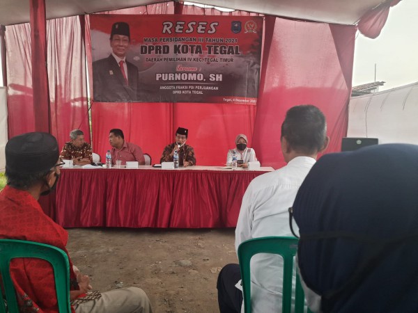 Selain Saluran, RTLH Juga Diusulkan Warga dalam Reses Anggota DPRD Kota Tegal