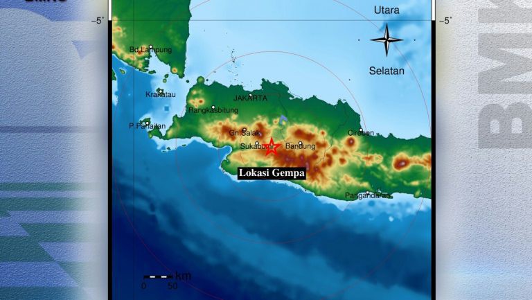 Cianjur Gempa, BMKG Catat Kekuatannya Mencapai Magnitudo 3,0