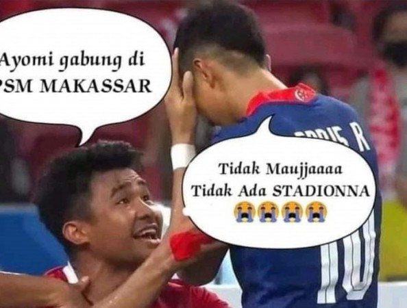 Aksi Asnawi ke Faris Viral Dijadikan Meme, Tulisannya Bikin Ketawa