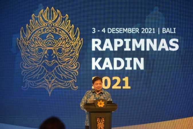 Dorong Kadin Indonesia Manfaatkan Momentum Presidensi G20 Indonesia, Menko Airlangga: Jadi Pelopor