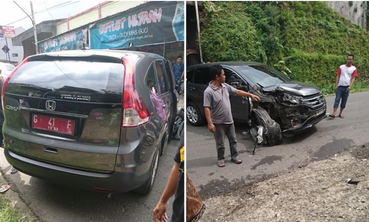 Mobil Disperinaker Kabupaten Tegal Kecelakaan di Desa Tuwel, Sekdin: Saya Belum Mendapat Kabar