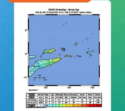 Diguncang Gempa Magnitudo 7,3, Warga Maluku Barat Daya Berlari ke Gunung