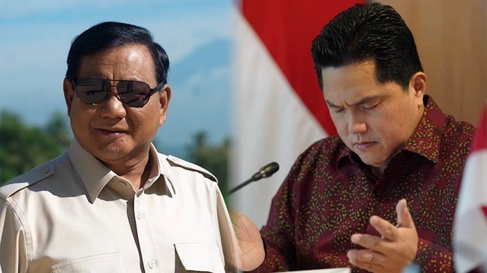 Presiden RI Berikutnya Diramal Berdarah China, Prabowo dan Erick Thohir Disebut Warganet