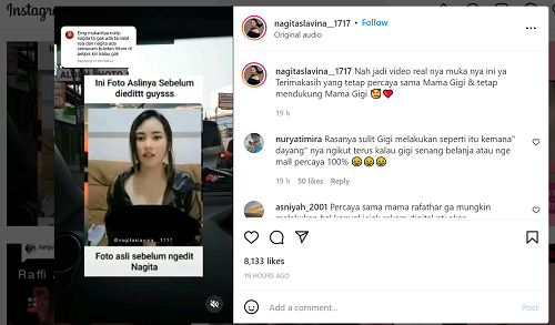 Ini Sosok Cewek Mirip Nagita Slavina yang Buka-bukaan di Videonya, Ternyata...