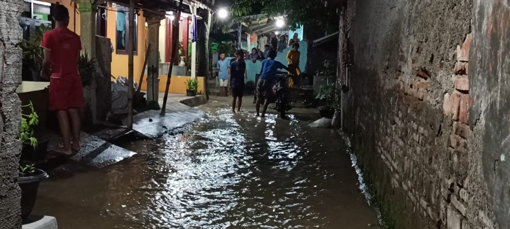 Sungai Babakan Meluap, Sejumlah Desa di Brebes Kembali Terendam Banjir