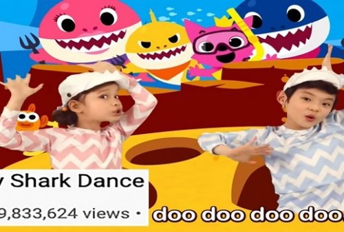 Baby Shark Jadi Video Pertama di YouTube yang Ditonton Lebih dari 10 Miliar