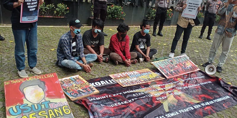 Usai Aktivitas '98, Giliran Aliansi Mahasiswa Merdeka yang Geruduk KPK