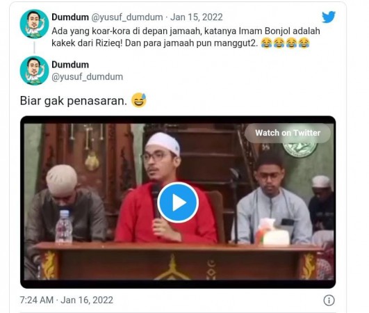 Bikin Heboh! Habib Jindan 'Koar-koar' Sebut Imam Bonjol Kakek Rizieq Shihab