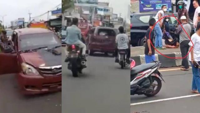 Tabrak Lari di Cirebon Mirip Film Hollywood, Pelaku Sempat Ancam Pedagang Pakai Obeng