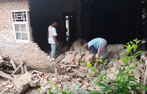 Guncang Banten, Dua Kecamatan di Pandeglang Mengalami Kerusakan Terdampak Gempa